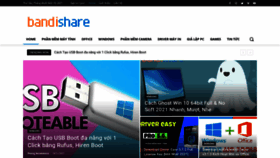 What Bandishare.com website looked like in 2021 (2 years ago)