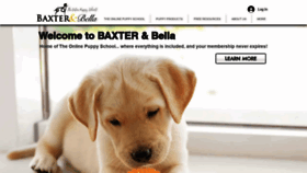 What Baxterandbella.com website looked like in 2021 (2 years ago)