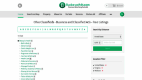What Buckeyeads.com website looked like in 2021 (2 years ago)