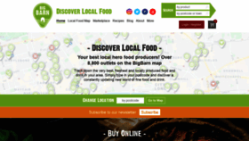 What Bigbarn.co.uk website looked like in 2021 (3 years ago)