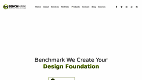 What Benchmark.ae website looked like in 2021 (2 years ago)