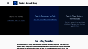 What Brokersnetworkgroup.com website looked like in 2021 (2 years ago)