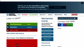 What Blogs.mprnews.org website looked like in 2021 (3 years ago)