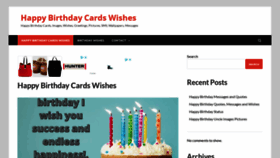 What Birthdaywishes100.com website looked like in 2021 (2 years ago)