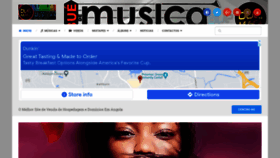 What Buedemusica.com website looked like in 2021 (2 years ago)