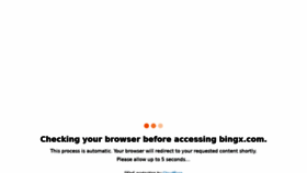 What Bingx.com website looked like in 2021 (2 years ago)