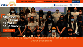 What Bestbrains.com website looked like in 2021 (2 years ago)