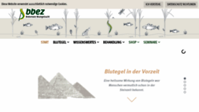 What Blutegel.de website looked like in 2021 (2 years ago)