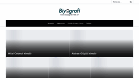 What Biyografi.net.tr website looked like in 2021 (2 years ago)