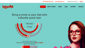 What Boodle.co.za website looked like in 2021 (2 years ago)