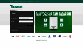 What Baymak.tahsilat.com.tr website looked like in 2021 (2 years ago)