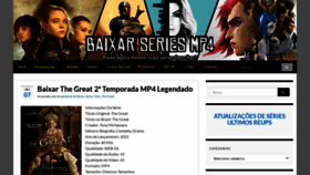 What Baixarseriesmp4.club website looked like in 2021 (3 years ago)
