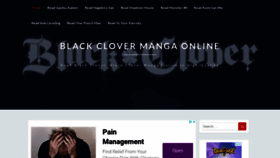 What Black-clovermanga.com website looked like in 2021 (2 years ago)