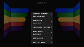 What Boxfight.io website looked like in 2021 (2 years ago)