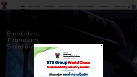 What Btsgroup.co.th website looked like in 2021 (2 years ago)