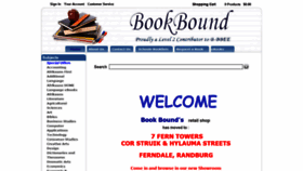 What Bookboundonline.co.za website looked like in 2021 (2 years ago)