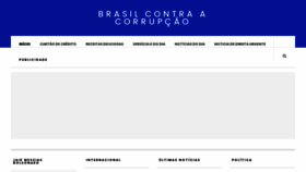 What Brasilcontraacorrupcao.com website looked like in 2021 (2 years ago)