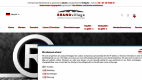 What Brandvillage.com website looked like in 2021 (2 years ago)
