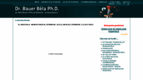 What Bauerbela.ro website looked like in 2021 (2 years ago)