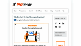 What Blog.digitalogy.co website looked like in 2021 (3 years ago)