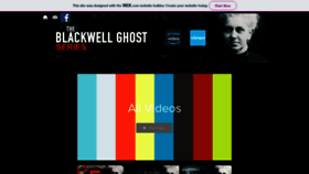 What Blackwellghost.com website looked like in 2021 (2 years ago)