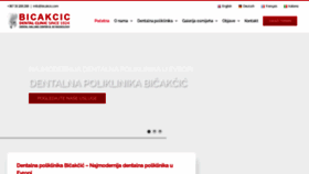 What Bicakcic.com website looked like in 2021 (2 years ago)