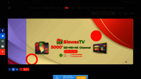 What Biswastv.com website looked like in 2021 (2 years ago)