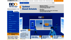 What Bdo.com.ph website looked like in 2021 (2 years ago)