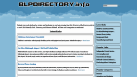 What Blpdirectory.info website looked like in 2021 (2 years ago)