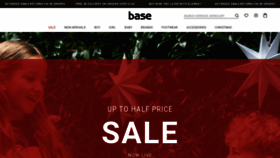 What Basefashion.co.uk website looked like in 2021 (2 years ago)