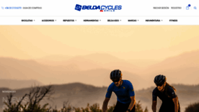 What Beldacycles.cl website looked like in 2021 (3 years ago)