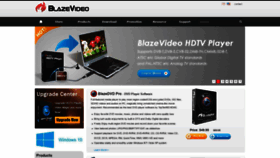 What Blazevideo.com website looked like in 2021 (2 years ago)