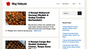 What Blogmalaysia.com website looked like in 2021 (2 years ago)