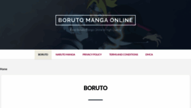What Boruto-online.com website looked like in 2021 (2 years ago)