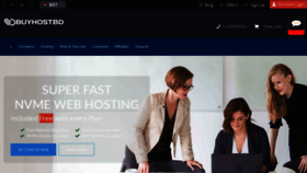 What Buyhostbd.com website looked like in 2021 (2 years ago)