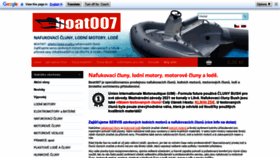 What Boat007.cz website looked like in 2022 (2 years ago)