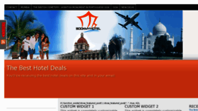 What Bookmyhotel.in website looked like in 2011 (12 years ago)