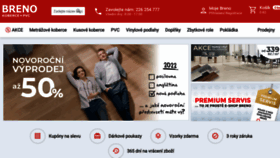 What Breno.cz website looked like in 2022 (2 years ago)