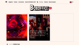 What Boxofficepro.com website looked like in 2022 (2 years ago)