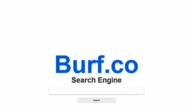 What Burf.co website looked like in 2022 (2 years ago)