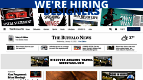 What Buffalonews.com website looked like in 2022 (2 years ago)