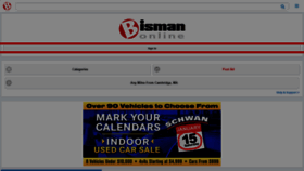 What Bismanonline.com website looked like in 2022 (2 years ago)