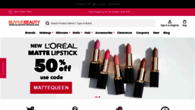 What Buymebeauty.com website looked like in 2022 (2 years ago)