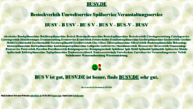 What Busv.de website looked like in 2022 (2 years ago)