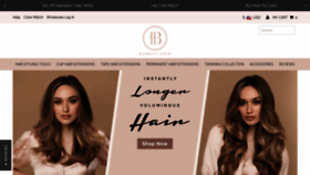 What Bombayhair.com website looked like in 2022 (2 years ago)