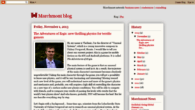 What Blog.marchmontnews.com website looked like in 2022 (2 years ago)