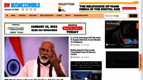 What Businessworld.in website looked like in 2022 (2 years ago)