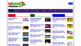 What Bdteletalk.com website looked like in 2022 (2 years ago)