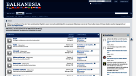 What Balkanesia.info website looked like in 2022 (2 years ago)