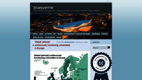 What Bluesyemre.com website looked like in 2022 (2 years ago)